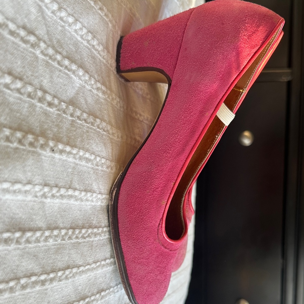 Flamenco shoes Elegant Pink Suede Women's 👠 - Picture 7 of 7